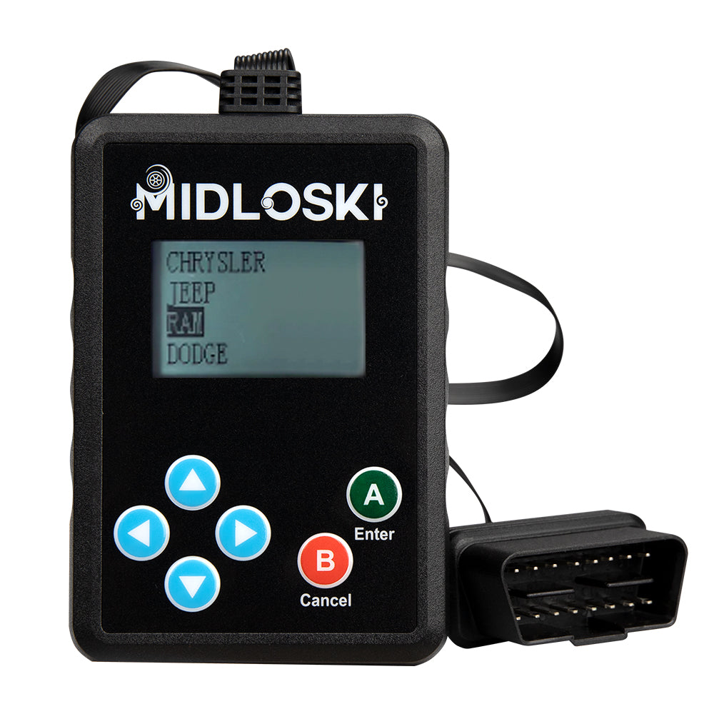 Midloski Key Fob Programmer For Select Chrysler Dodge Jeep WV